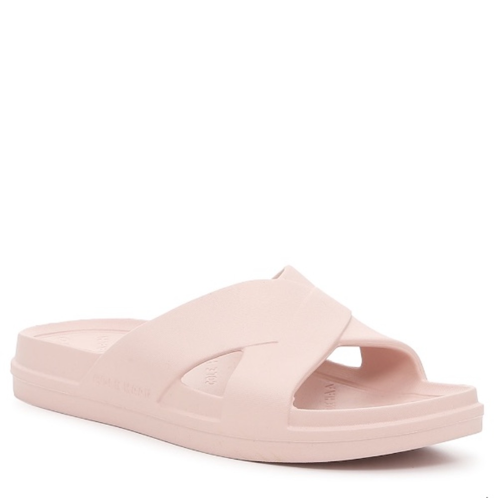 New Cole Haan Pink Slide Sandals